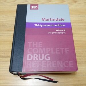 Martindale The Complete Drug Reference Thirty-Seventh Edition (37th) Volume A‎